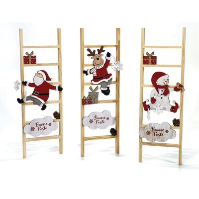 Διακοσμητική σκάλα ξύλινη 45cm [02445390]