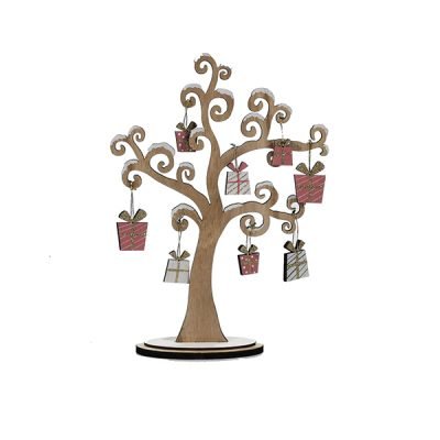 Ξύλινο δεντράκι με δωράκια 30cm [02445408]