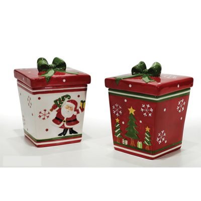 Μπισκοτιέρα πορσελάνινη Δώρο 18cm [02713635]