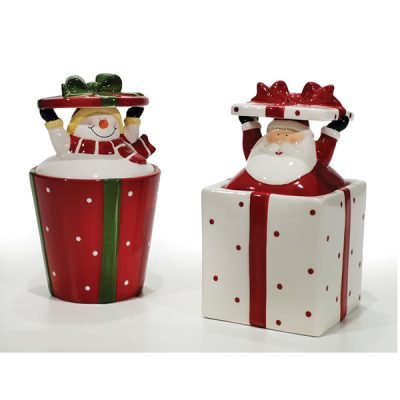 Μπισκοτιέρα πορσελάνινη Δώρο 23cm [02713636]