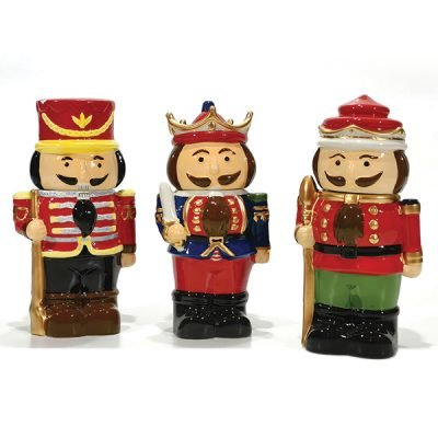 Μπισκοτιέρα πορσελάνινη καρυοθραύστης 22cm [02716046]