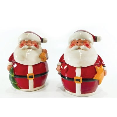 Μπισκοτιέρα πορσελάνινη Άη Βασίλης [02718200]