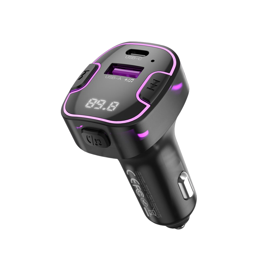 XO BCC12 Smart Bluetooth MP3+5V3.1A Car Charged Atmosphere Light (16.006.0227)