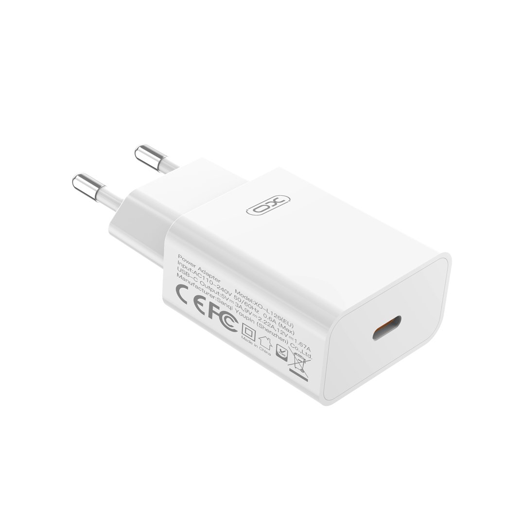 XO L126 USB-C PD20W Fast Charging Charger (16.006.0212) - Image 5