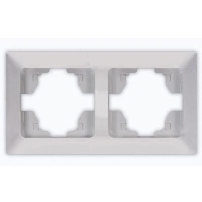 ΠΛΑΙΣΙΟ 2 ΘΕΣΕΩΝ ΝΙΚΕΛ MAT ΟΡΙΖΟΝΤΙΟ (152-12221)