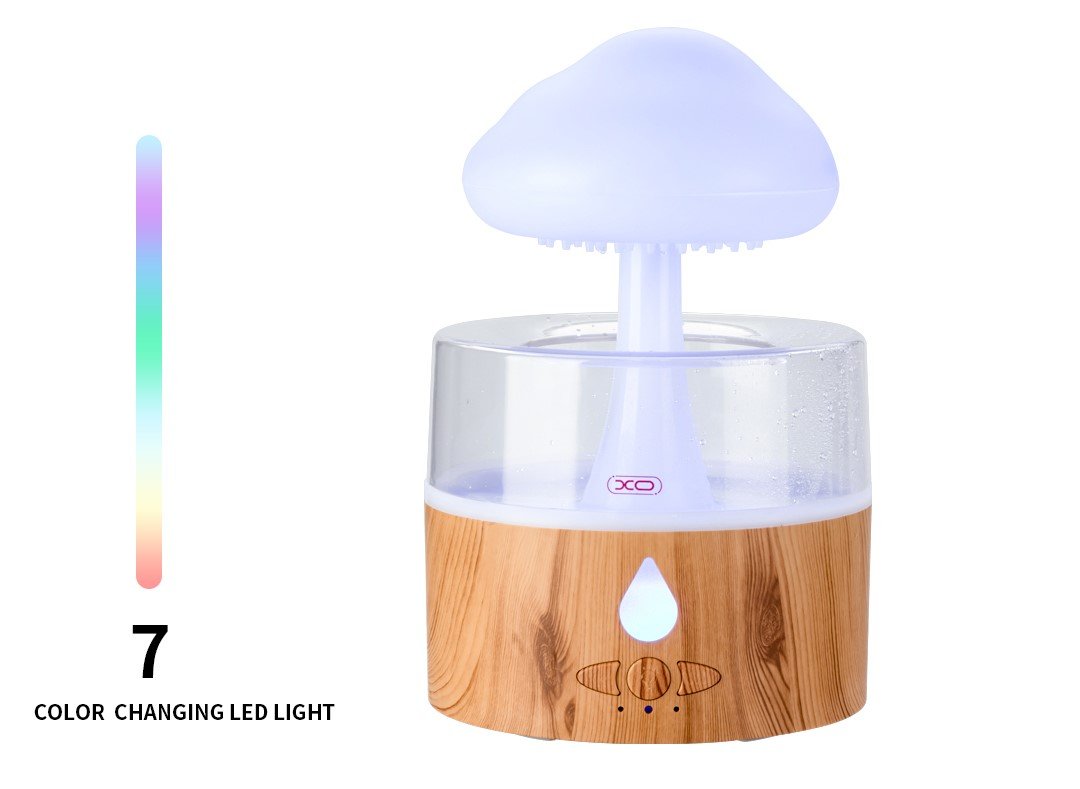 XO HF10 Πολύχρωμος Υγραντήρας Diffuser Σύννεφο Βροχής (16.001.0199) - Image 3
