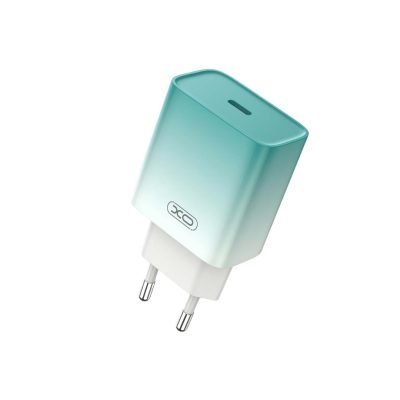 XO CE18 USB-C Φορτιστής Γρήγορης Φόρτισης EU 30W (Μπλε) (16.006.0246)