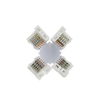 ΕΝΩΤΙΚΟΣ ΣΤΑΥΡΟΣ ΓΙΑ SMD RGBW 10mm (145-73946)