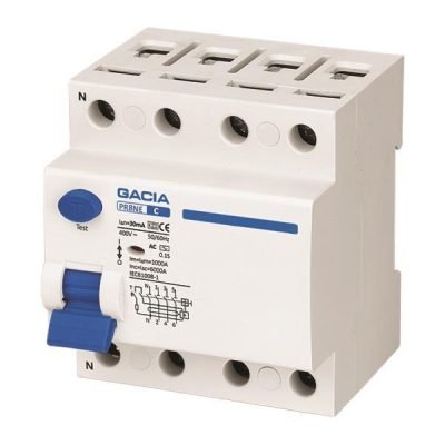 ΡΕΛΕ ΔΙΑΡΡΟΗΣ 4Χ40Α 6KA 30mA GACIA TYPE A (500-37512)