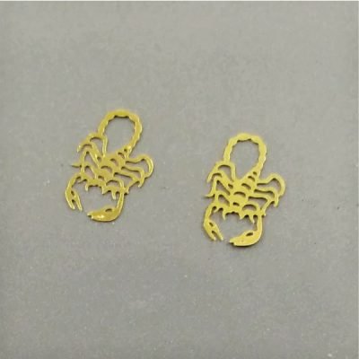 Σετ 50 μικρά μεταλλικά διακοσμητικά νυχιών – σκορπιοί [40502059-26]