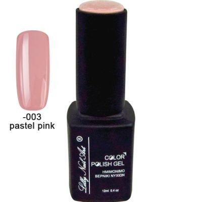Ημιμόνιμο τριφασικό μανό 12ml – Pastel pink [40504008-003]