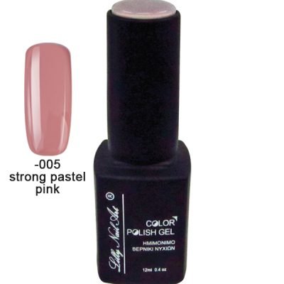 Ημιμόνιμο τριφασικό μανό 12ml – Strong pastel pink [40504008-005]