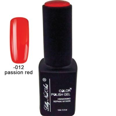 Ημιμόνιμο τριφασικό μανό 12ml – Passion red [40504008-012]