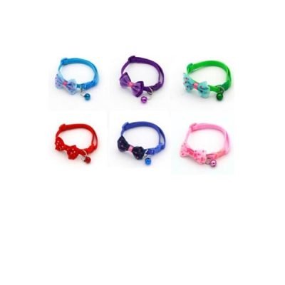 Περιλαίμιο κατοικιδίων με φιόγκο και κουδουνάκι [10501750]