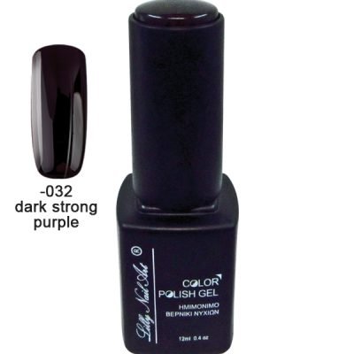 Ημιμόνιμο τριφασικό μανό 12ml – Dark strong purple [40504008-032]