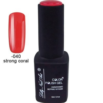 Ημιμόνιμο τριφασικό μανό 12ml – Strong coral [40504008-040]