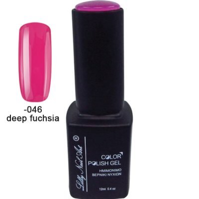 Ημιμόνιμο τριφασικό μανό 12ml – Deep fuchsia [40504008-046]