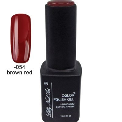 Ημιμόνιμο τριφασικό μανό 12ml – Brown red [40504008-054]