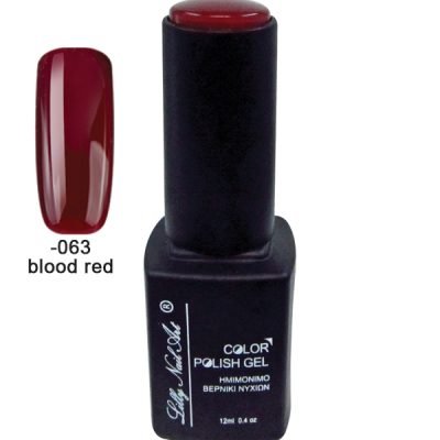 Ημιμόνιμο τριφασικό μανό 12ml – Blood red [40504008-063]
