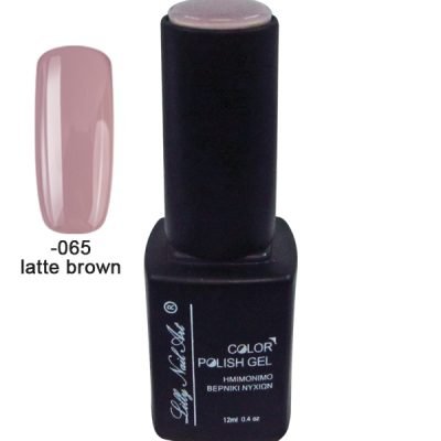 Ημιμόνιμο τριφασικό μανό 12ml – Latte brown [40504008-065]