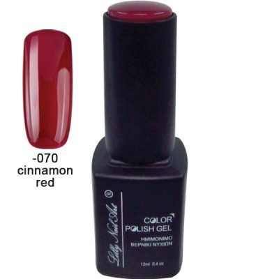 Ημιμόνιμο τριφασικό μανό 12ml – Cinnamon red [40504008-070]