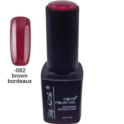 Ημιμόνιμο τριφασικό μανό 12ml – Brown bordeaux [40504008-082]