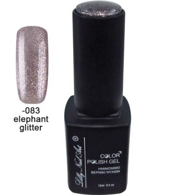 Ημιμόνιμο τριφασικό μανό 12ml – Elephant glitter [40504008-083]