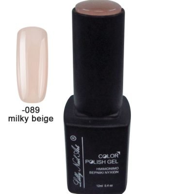 Ημιμόνιμο τριφασικό μανό 12ml – Milky beige (για γαλλικό) [40504008-089]