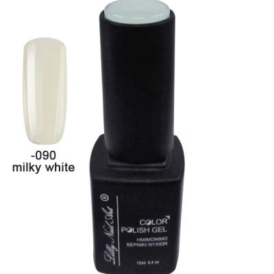 Ημιμόνιμο τριφασικό μανό 12ml – Milky white (για γαλλικό) [40504008-090]