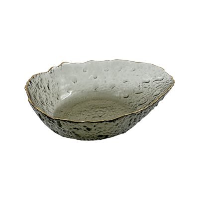 Διακοσμητική πιατέλα γυάλινη 4 x 15cm [10705126]