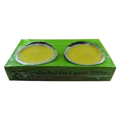 Σετ 2 κεριά σιτρονέλας σε αλουμινένια βάση [10902083]