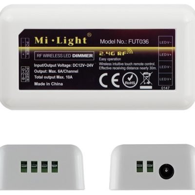 Avide LED Ταινία 12-24V 120W Ντίμερ 4 Ζωνών Ελεγκτής (15.001.0359)