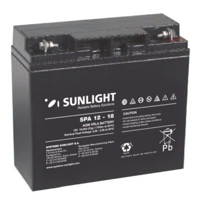 Sunlight Μολύβδου 12V.18A (01.009.0018)