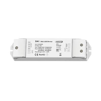 DALI LED DIMMER 5A*2CH 12-48VDC (PUSH BOTTON) DA1 (145-71600)