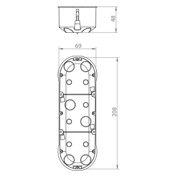 ΚΥΤΙΟ ΓΥΨΟΣΑΝΙΔΑΣ ΤΡΙΠΛΟ (151-25310) - Image 2