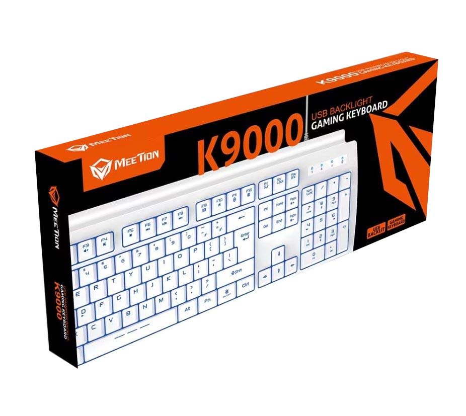 Meetion MT-K9000 Ενσύρματο Gaming Πληκτρολόγιο / Άσπρο (17.005.0019) - Image 3