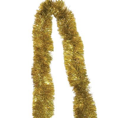Γιρλάντα Χριστουγεννιάτικη χρυσή 200εκ φ10εκ [00000388]