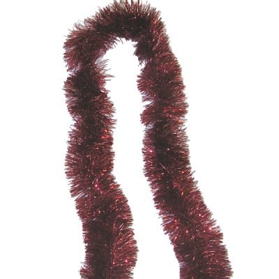 Κόκκινη Χριστουγεννιάτικη γιρλάντα 200εκ φ10εκ [00000389]