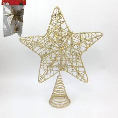 Συρμάτινη κορυφή Χριστουγεννιάτικου δέντρου [00000948]