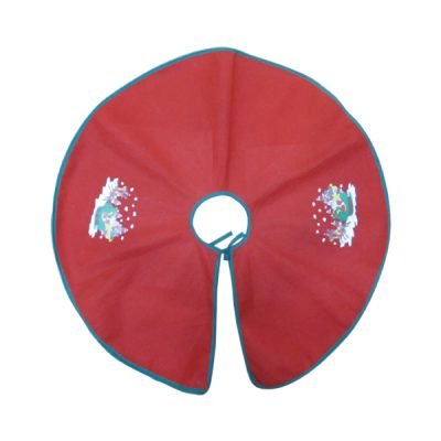 Στρογγυλή τσόχινη ποδιά Χριστουγεννιάτικου δέντρου [00000853]