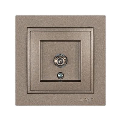 ΠΡΙΖΑ TV F CONNECTOR  LIGHT FUME (152-10542)