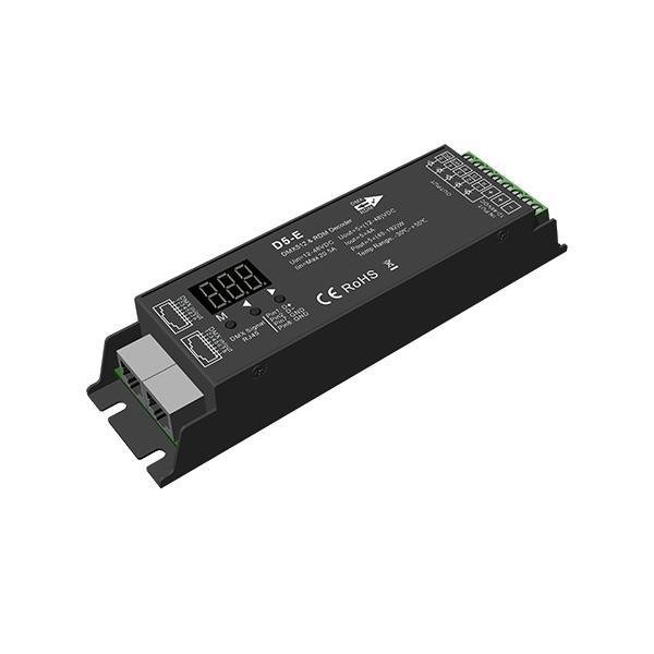 DMX512/RDM DECODER 4A*5CH 12-48VDC D5-E (145-71501)