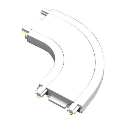 ΣΥΝΔΕΣΜΟΣ ΜΑΓΝΗΤΙΚΗΣ ΡΑΓΑΣ ULTRA SLIM ΣΕ ΚΑΜΠΥΛΗ ΛΕΥΚΟΣ (145-59569)