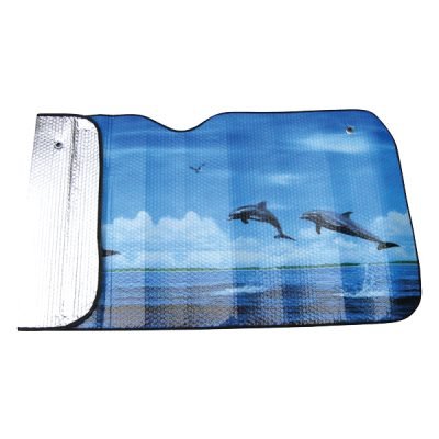 Ηλιοπροστασία αυτοκίνητου 60x130cm με βεντουζάκια [20204006]