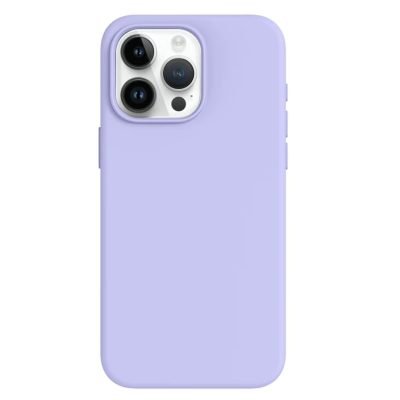 Θήκη XO-K10B iPhone15 Pro Max 6.7″ liquid σιλικόνης Μωβ Λιλά (16.011.0026)
