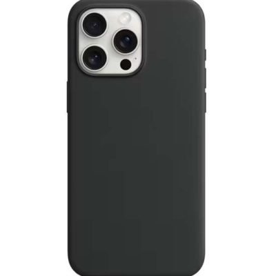 Θήκη XO-K10B iPhone15 Pro Max 6.7″ liquid σιλικόνης Μαύρο (16.011.0022)