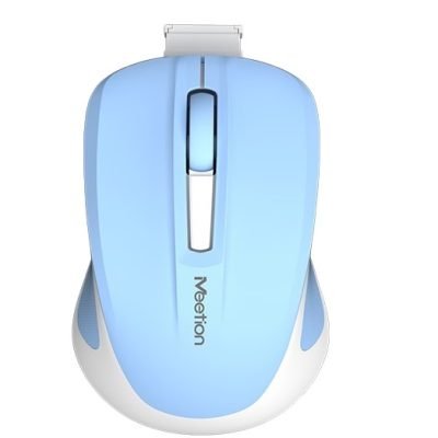 Meetion Silent Mini 2.4G Οπτικό Ασύρματο Ποντίκι (Μπλε) (17.001.0030)