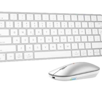 Meetion MT-C210MW 2.4G Bluetooth 2-in-1 Combo Λευκό US (17.003.0019)