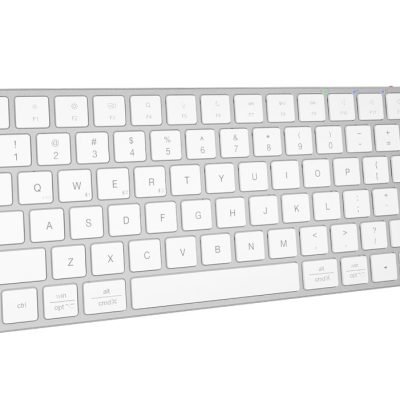 Meetion MT-K210MW 2.4G+Bluetooth Πληκτρολόγιο Λευκό US (17.002.0020)