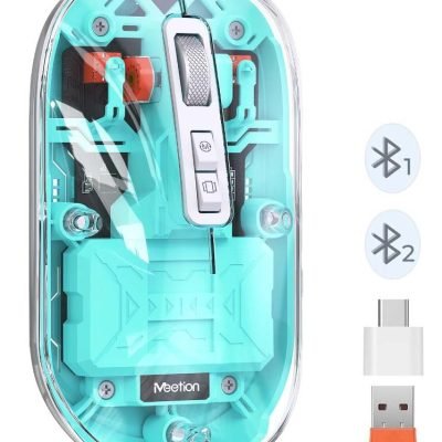 Meetion MT-BTM005 Ασύρματο Ποντίκι Πράσινο (17.001.0049)